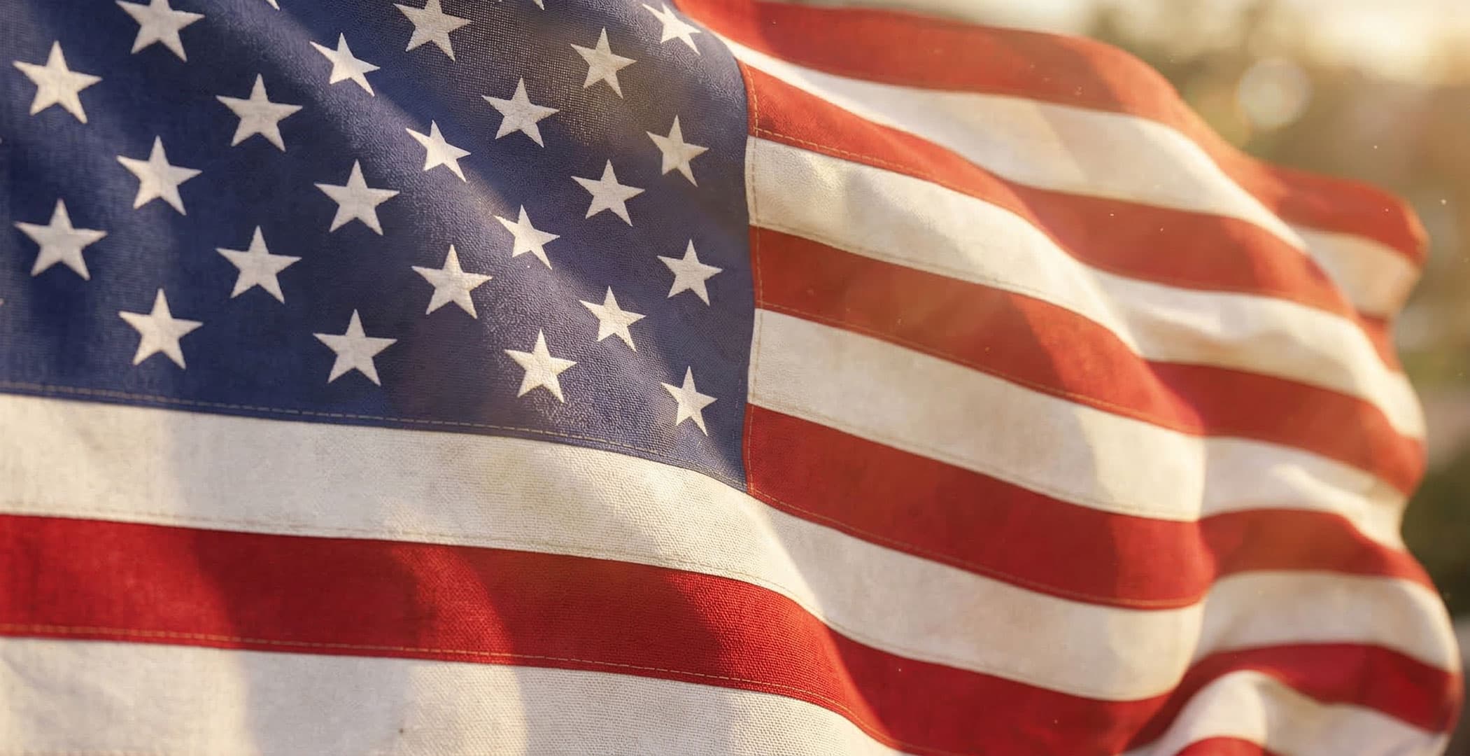 American flag background